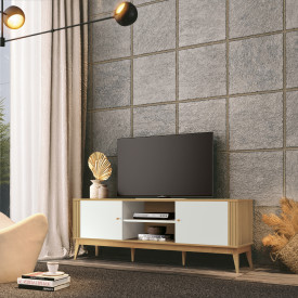 Rack Legacy 1.6  Freijó Nobre Fendi 781116 EDN Móveis