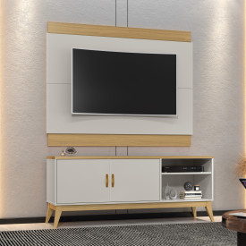 Rack Star Pés em Madeira Fendi Freijó Nobre EDN 