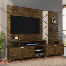 Home Cross Canela Off White 903172 Tv Até 50 Sala Lukaliam 