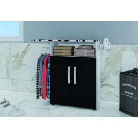 Tabua de Passar Amelia - Branco/Preto