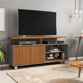 Rack Topázio Nature Titanium Ripado 2076164 Bechara