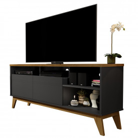 Rack Bancada Nevada Preto Madero Canela 903503 Lukaliam 