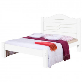 Cama Casal Thalia Cambel Branco 307301 Extrado Reforçado