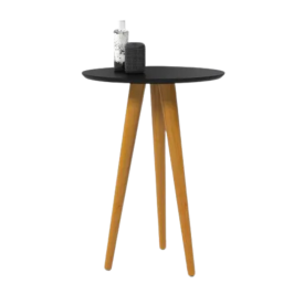 Mesa Lateral 4601 Pés Palito Preto Ofertamo Sala