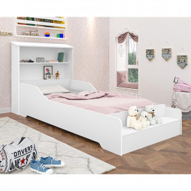 Mini Cama Liz Juvenil Branco Acetinado 405001 Cambel