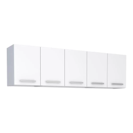 Armário Aéreo De Aço Venus Flat 2.00 Branco 87776 Cozimax