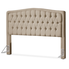 Cabeceira Box Casal Costa Rica 1.40 Bege GR A  1/24 Quarto Atraente
