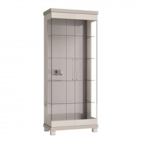 Cristaleira Cristal Imcal Off White 21811 Com LED Sala Jantar