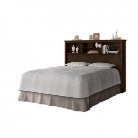 Cabeceira Alice Box Cambel 1,40 Chocolate FORA DE LINHA