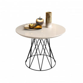 Mesa Centro 8040 Pérola JB Bechara Móveis Sala FORA DE LINHA