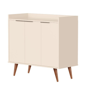 Buffet 4112 Pés De Madeira Palito Off White JB Bechara