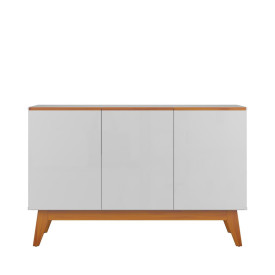 Buffet Ares Lux 3 Portas Branco Tebarrot Sala