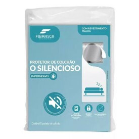 Protetor Colchao Queen o Silencioso Impermeavel 160x200 fibrasca