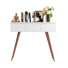 Aparador Paris Branco 3 gavetas Maria Móveis