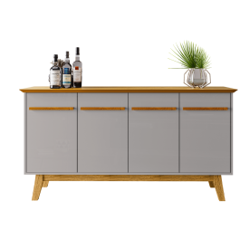 Aparador Buffet Opala Naturalle Off White 2076644 Bechara