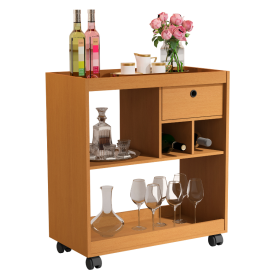 Aparador Bar 4000 Design Moderno Rodizio Nature JBBechara