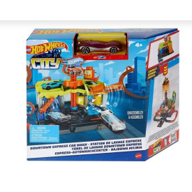 HOT WHEELS CITY ESTACAO DE LAVAGEM EXPRESSA HDR27 