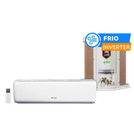 AR CONDICIONADO 9.000 GREE G-TOP AUTO INVERTER FRIO GWC09ATB-D6DNA1A/I 220 VOLTS