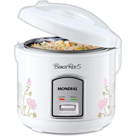 Panela De Arroz Bianca Rice 5, Mondial, Branco, 400W, 110V - NPE-05-5X 