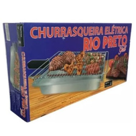 Churrasqueira elétrica Grill 110V resistência Rio Preto