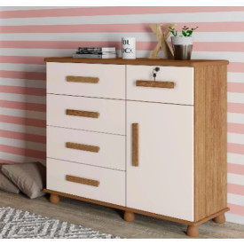 COMODA SAPATEIRA IBIZA PLUS CEDRO / OFF WHITE LANZA