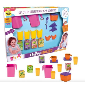 CONJ CAFE DA TARDE HAPPY HOUSE DIVERSAO COM AS AMIGAS SAMBA TOYS