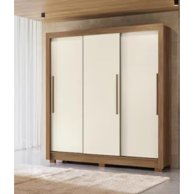 GUARDA ROUPA MARINGA 03 PTS CORRER JTB/AREIA SANTOS ANDIRA