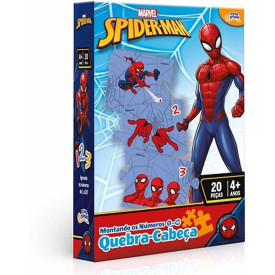 MONTANDO OS NUMEROS DE 1 A 20 HOMEM ARANHA 8045