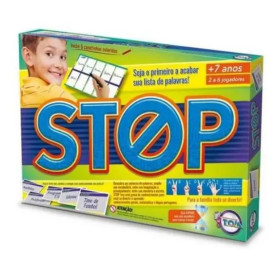 Jogo educativo STOP toia brinquedos cód.12114