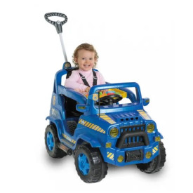 Carrinho de Passeio e Pedal Infantil Diipi Policial - Calesita