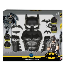 KIT DO BATMAN C MASCARA CAPA E ACESSORIOS BBRA 9523