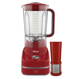 Liquidficador Philco Reverse Turbo 1200w 127v PLQ1250V Vermerlho