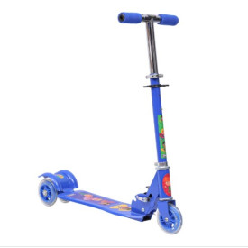 Patinete Infantil 3 Rodas Wheels Super Herois Azul PN2220 Zippy Toys 8727