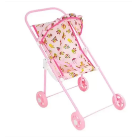 CARRINHO PARA BONECA EM FERRO MODELO B6 SIMPLES MEP