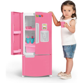 Geladeira Infantil Rosa Frost Fun Candy 0229 Ta Te Ti