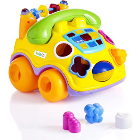 Brinquedo Didático Telefone Falafone com Luz e Som TaTeTi 0849