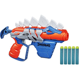 Lança Dardos Nerf Dinossauro Stego Smash Dino Squad F0806