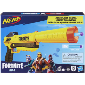 Lanca Dardos Nerf Fortnite Sp-l E7063 Hasbro, Amarelo