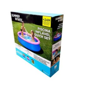 PISCINA INFLAVEL 500L BORDA COLORIDA - 1,52 M x 38 CM (P55) Bel