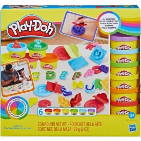 Massinha Play-Doh Kit de Letras Hasbro
