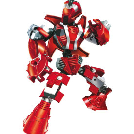 ROBO GUERREIRO- RED ARMOR -59 PECAS XALINGO