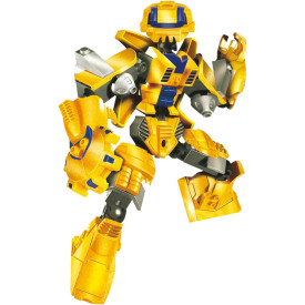 ROBO GUERREIRO- YELLOW ARMOR -57 PECAS