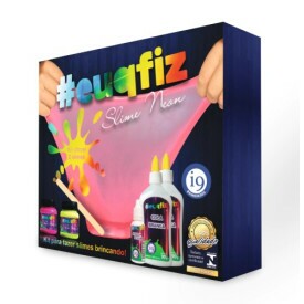 Slime kit c/ 2 Neon Slime eu que fiz I9 BRI0217