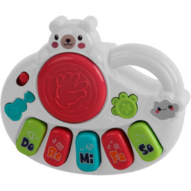 TECLADO MUSICAL INFANTIL URSO PF24243 ZIPPY