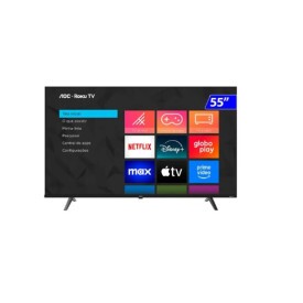 TELEVISOR 55P AOC LED ROKU SMART 4K WIFI 55U7045/78G