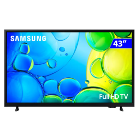 Televisor TV SAMSUNG 43'' POL. SMART FULL HD HDR GAMING UN43F6000FGXZD UN43F6000FGXZD Preto Bivolt