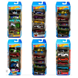 Carrinho Hot Wheels Com 5 Nitrobot Attack 1806 - Mattel ( Consultar disponibilidade de modelos)