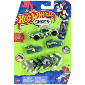 HOT WHEELS SKATE DE DEDO COM TENIS E CARRO BASICO HW SORT HGT71