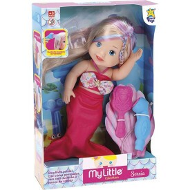 BONECA MY LITTLE COLLECTION SEREIA 8040 DIVERTOYS