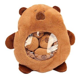 PELUCIA CAPIVARA C/ FILHOTE R3683 BBRTOYS